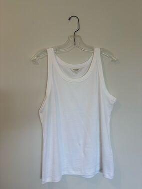Part Two White Tank Top Size XL – Like New Basic Sleeveless